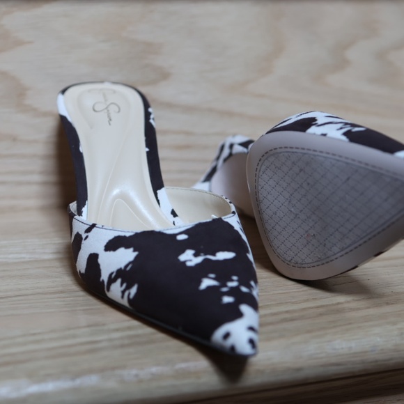 Cow print mule - Picture 3 of 6